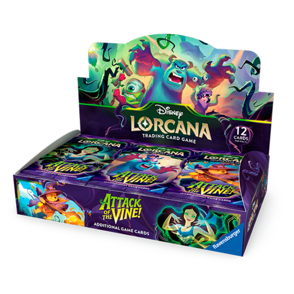 Disney Lorcana - Attack of the Vine!: Booster Display (24 Boosters)