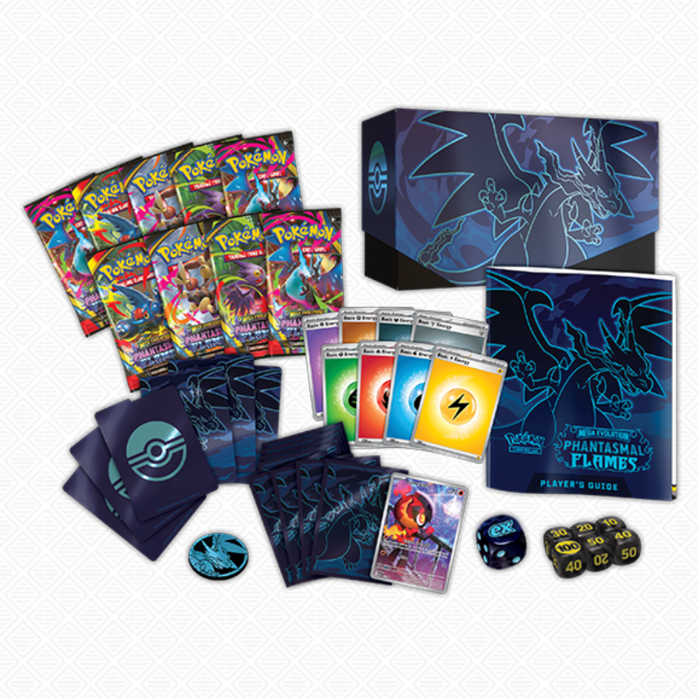 Pokémon TCG: Mega Evolution - Phantasmal Flames Elite Trainer Box