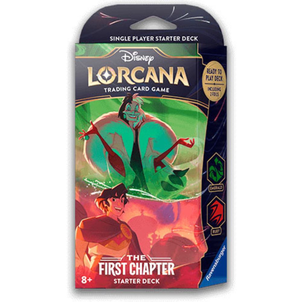 Disney Lorcana TCG - The First Chapter Starter Deck - Cruella De Vil / Aladdin
