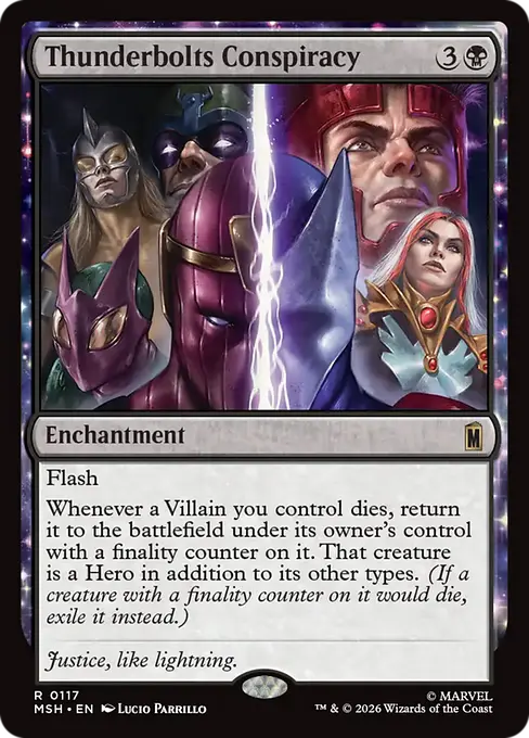 Thunderbolts Conspiracy - Marvel Super Heroes