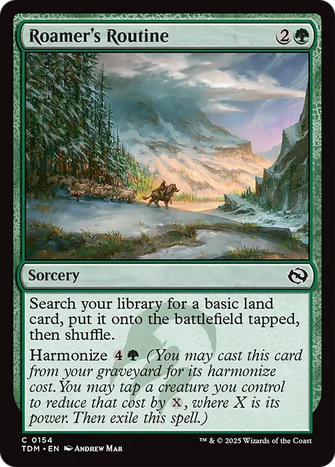 Roamer's Routine - Tarkir: Dragonstorm