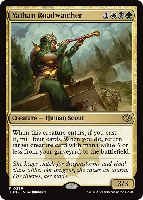 Yathan Roadwatcher - Tarkir: Dragonstorm