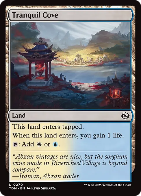 Tranquil Cove - Tarkir: Dragonstorm