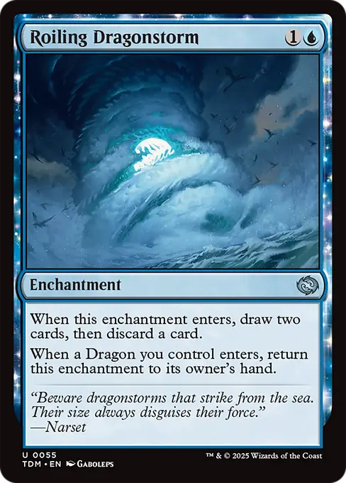 Roiling Dragonstorm - Tarkir: Dragonstorm