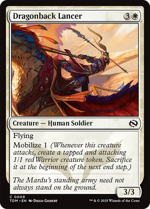 Dragonback Lancer - Tarkir: Dragonstorm