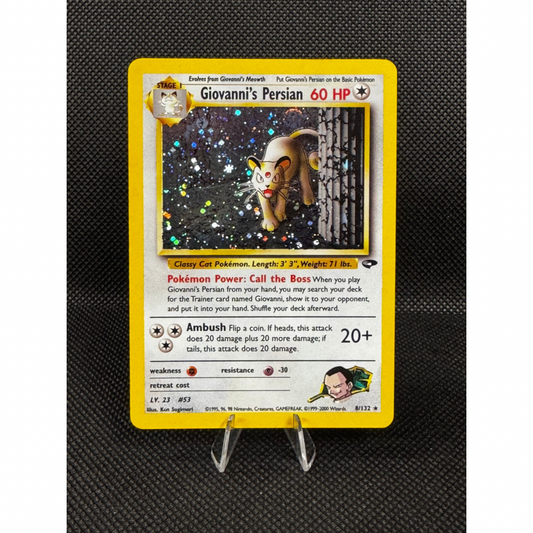 Giovanni's Persian 8/132 - Gym Challenge / Holo