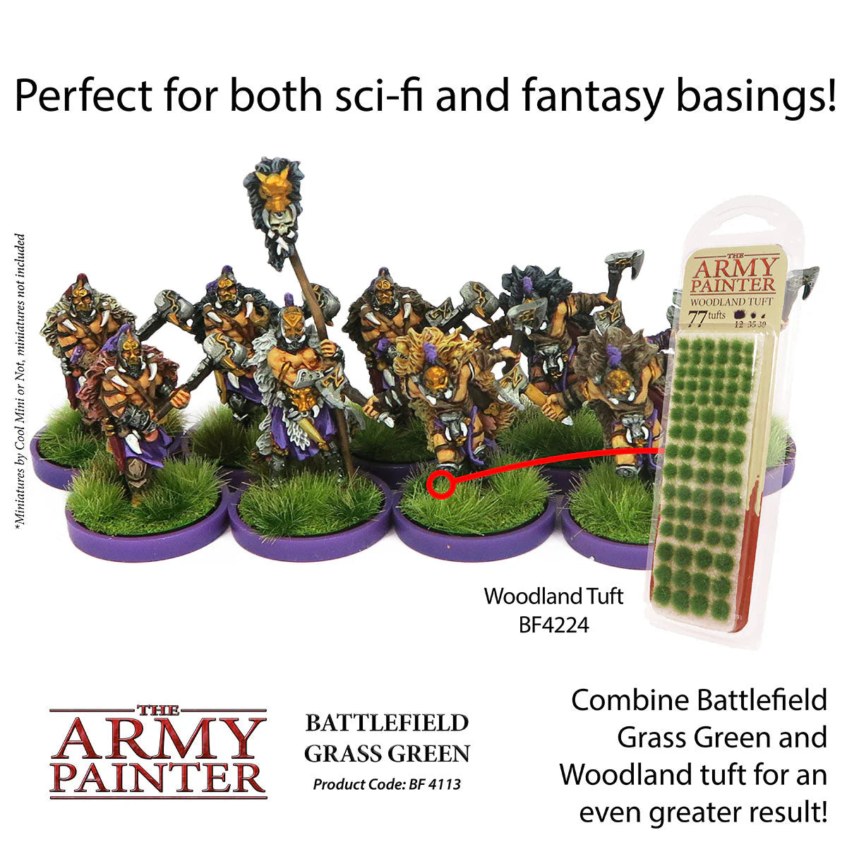 The Army Painter - Battlefield Basing: Grass Green