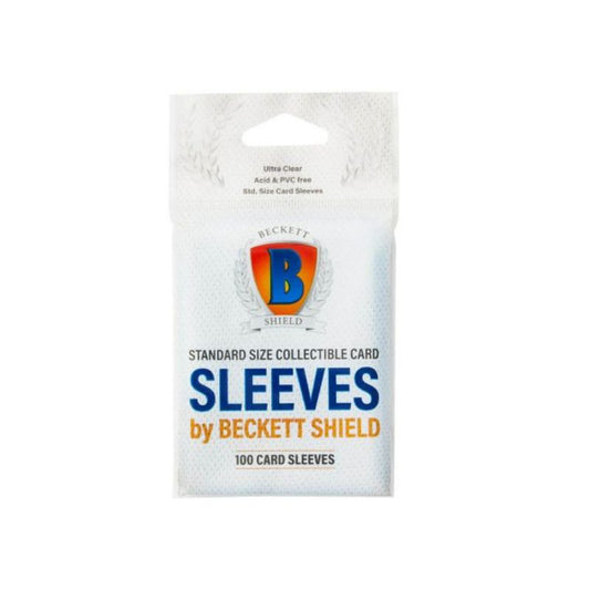 Beckett Shield: Standard Size Card Sleeves (100 pieces)