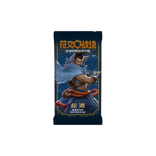 Riftbound: League Of Legends TCG - Origins Booster Pack Slim - Chinese