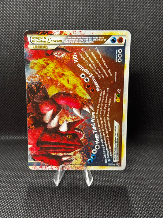 Kyogre & Groudon LEGEND 88/90 - Undaunted /