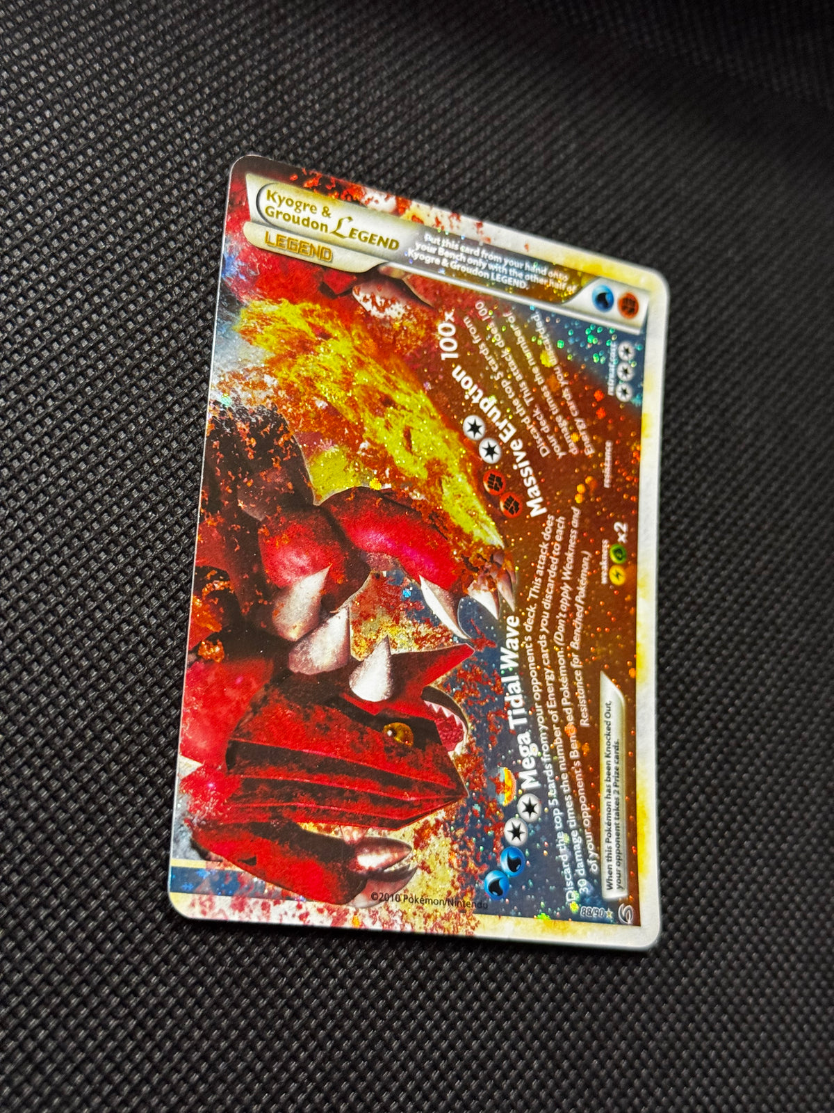Kyogre & Groudon LEGEND 88/90 - Undaunted /
