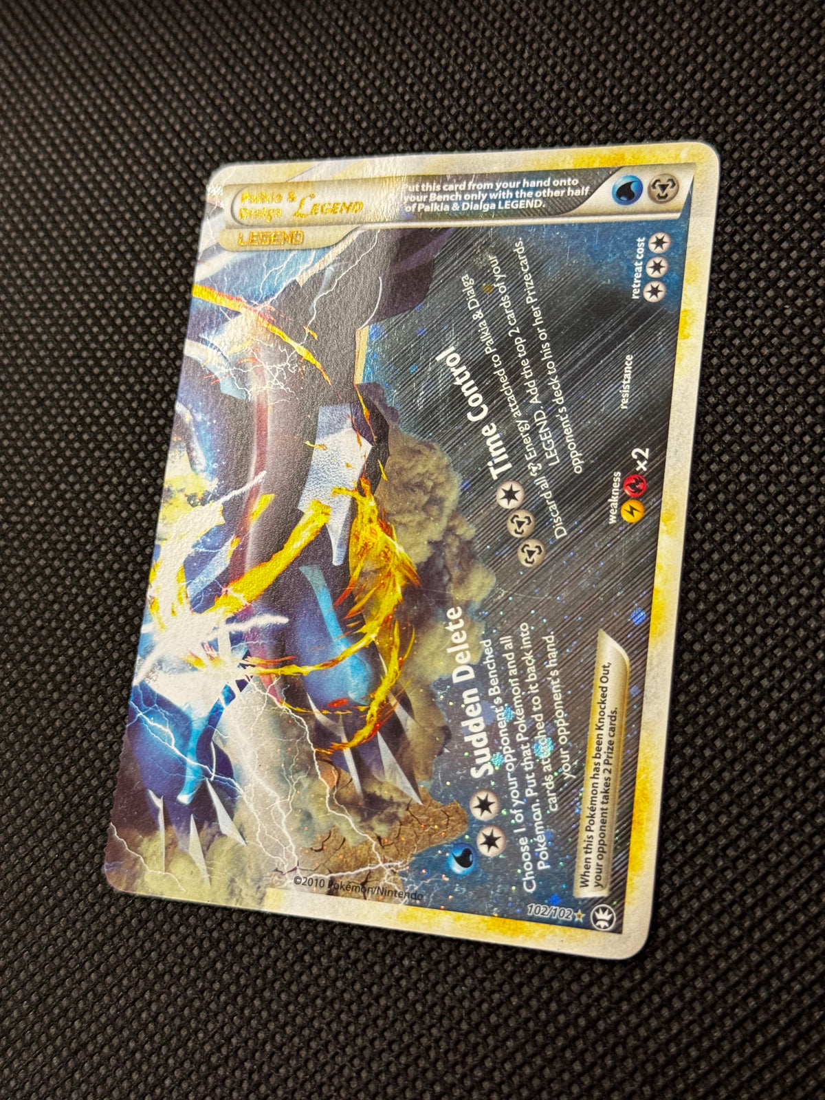 Palkia & Dialga LEGEND 102/102 - Triumphant