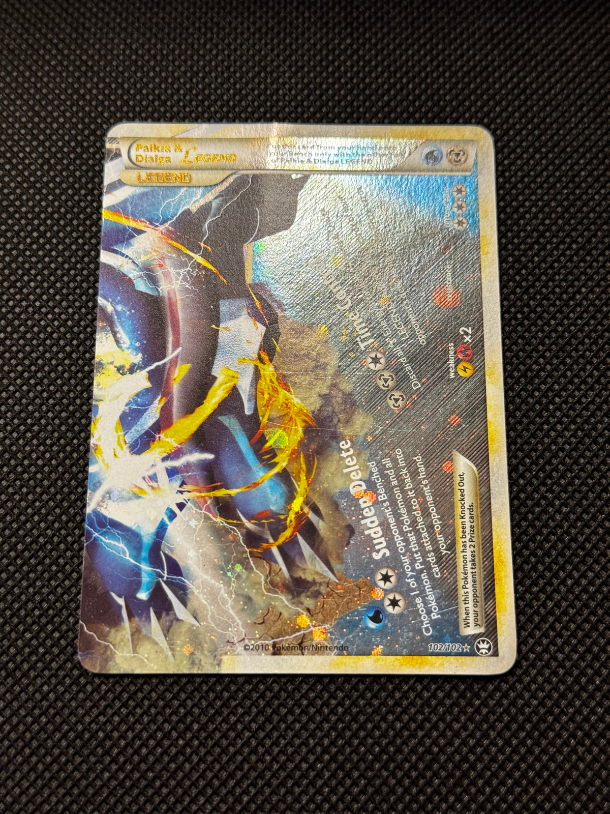 Palkia & Dialga LEGEND 102/102 - Triumphant