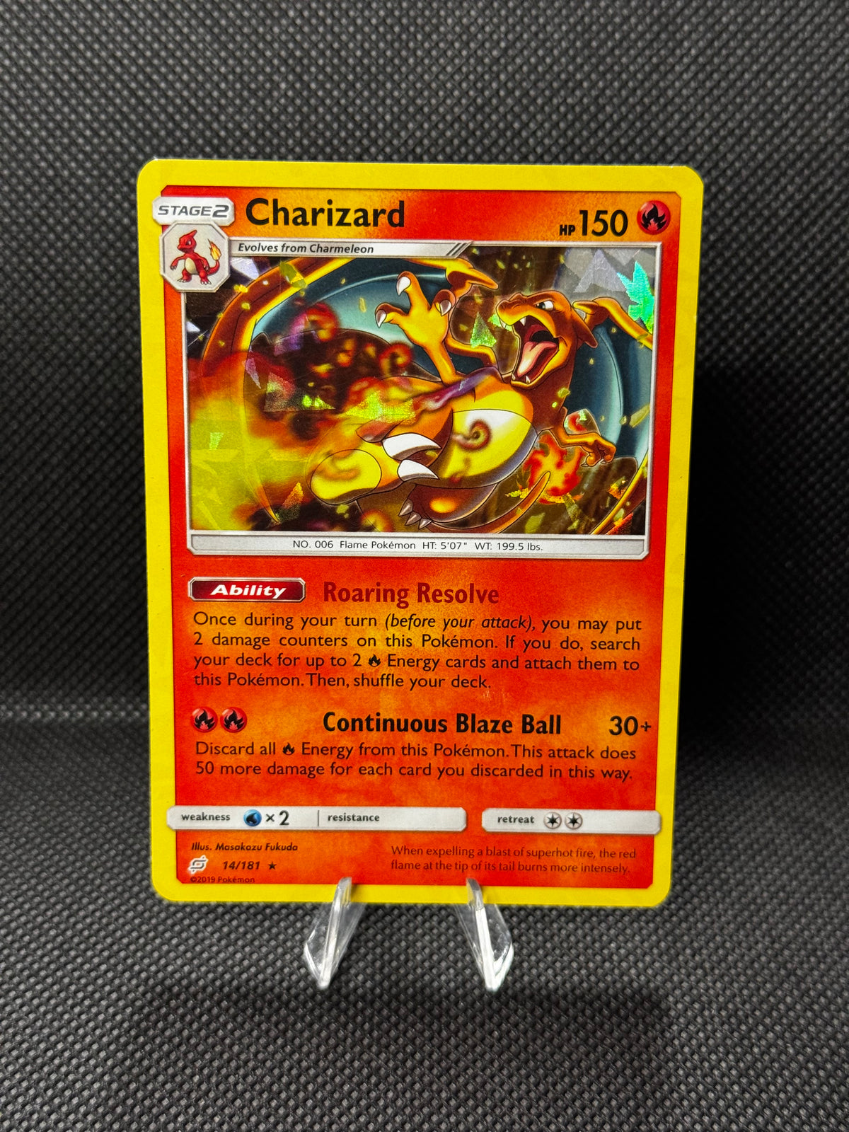 Charizard 14/181 - Team Up / Holo
