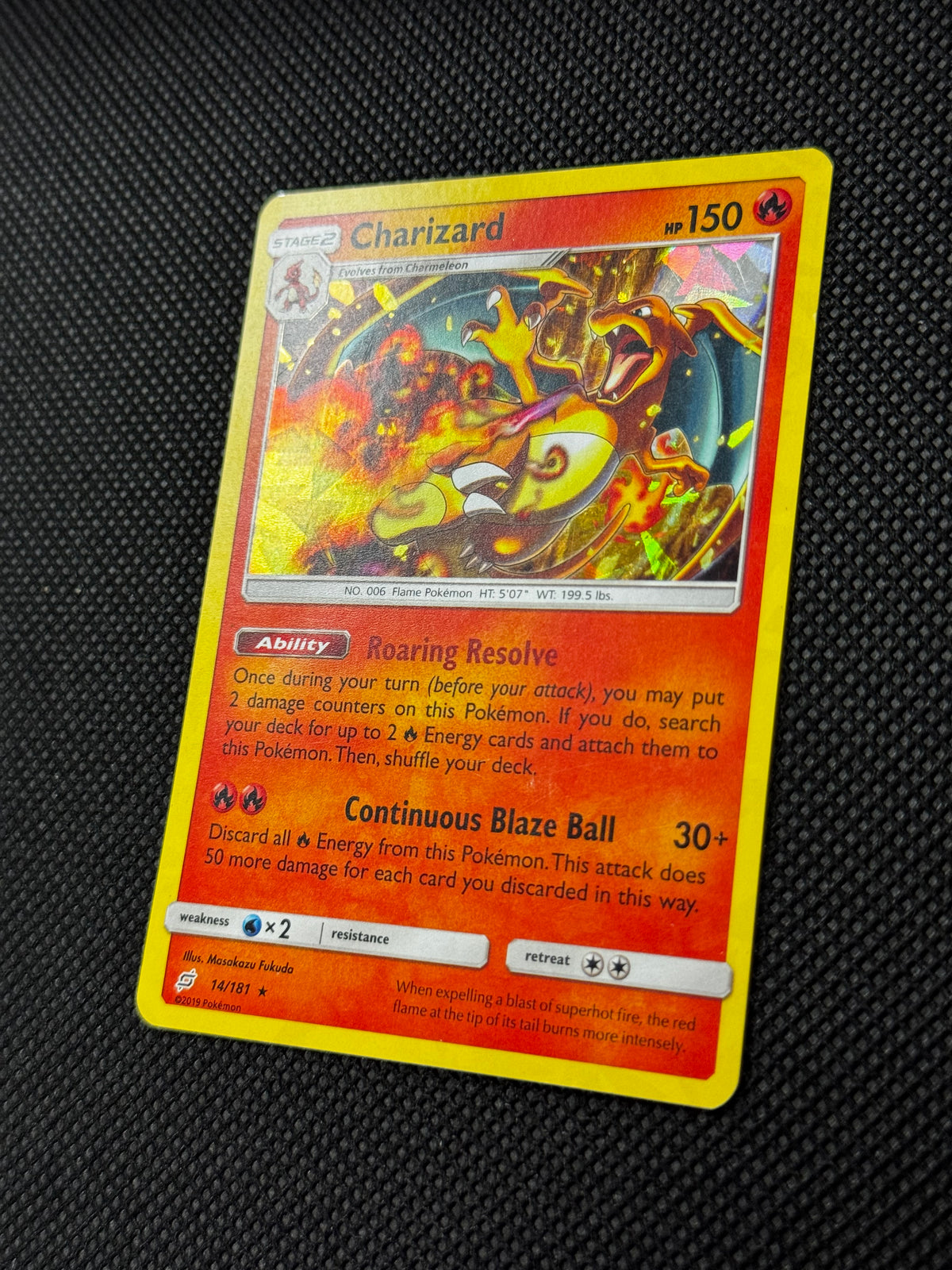 Charizard 14/181 - Team Up / Holo