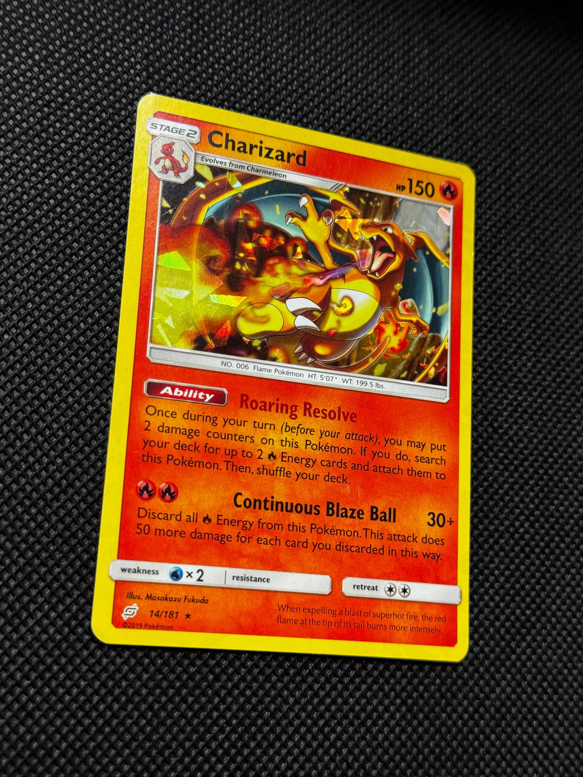 Charizard 14/181 - Team Up / Holo