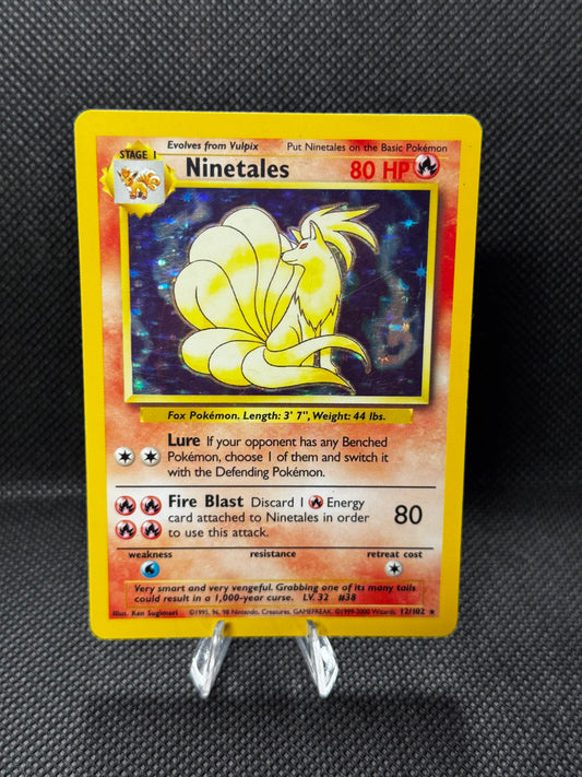 Ninetales 12/102 - Base Set / Holo /
