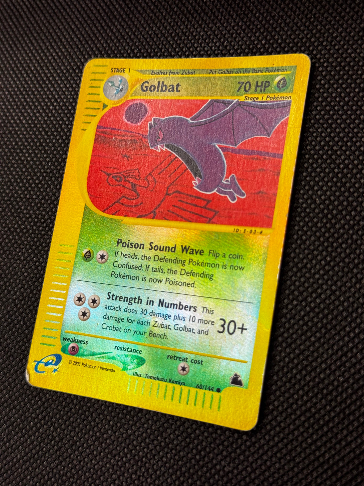 Golbat 60/144 - Skyridge / Reverse Holo