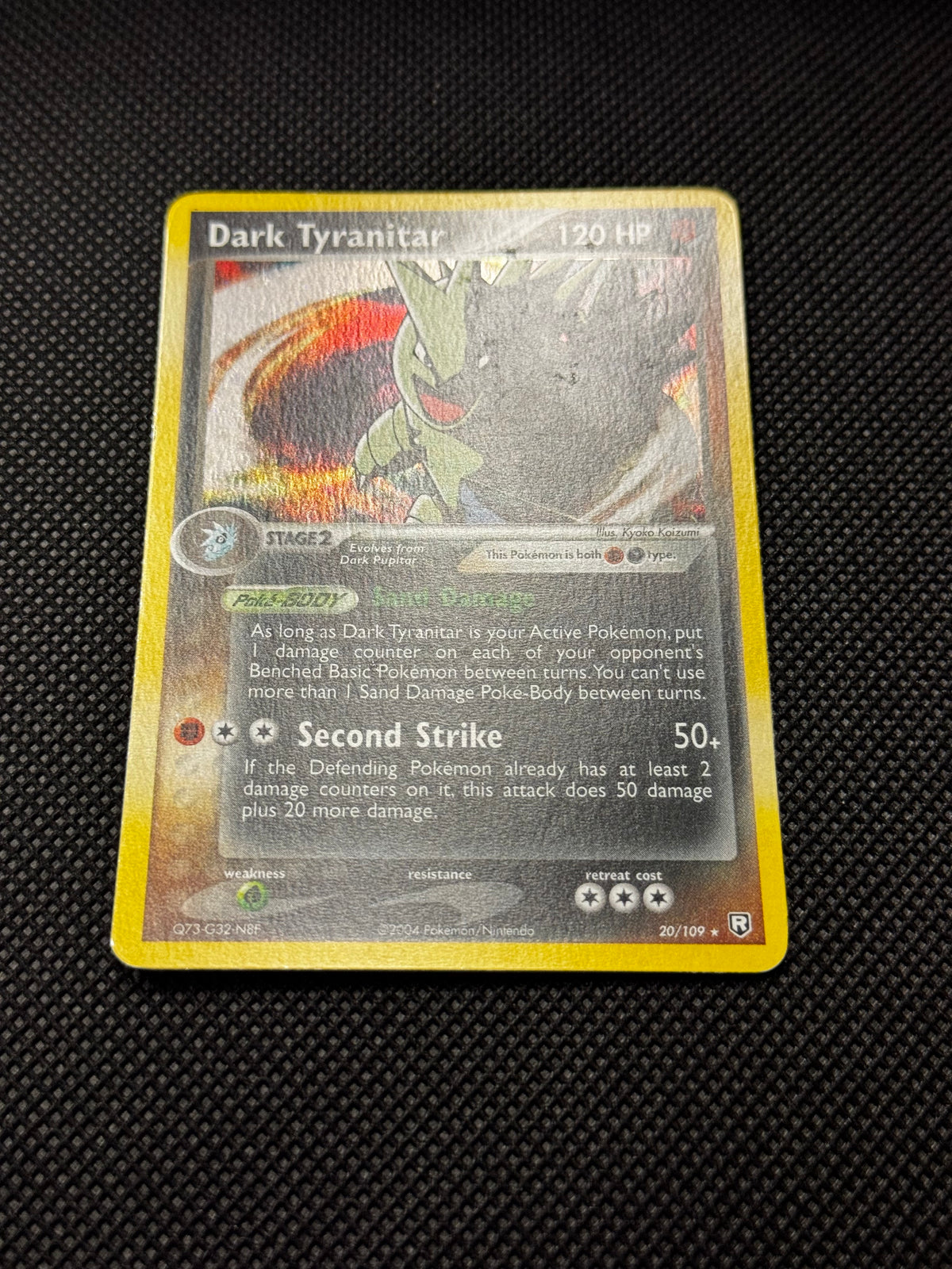 Dark Tyranitar 20/109 - EX Team Rocket Returns / Holo