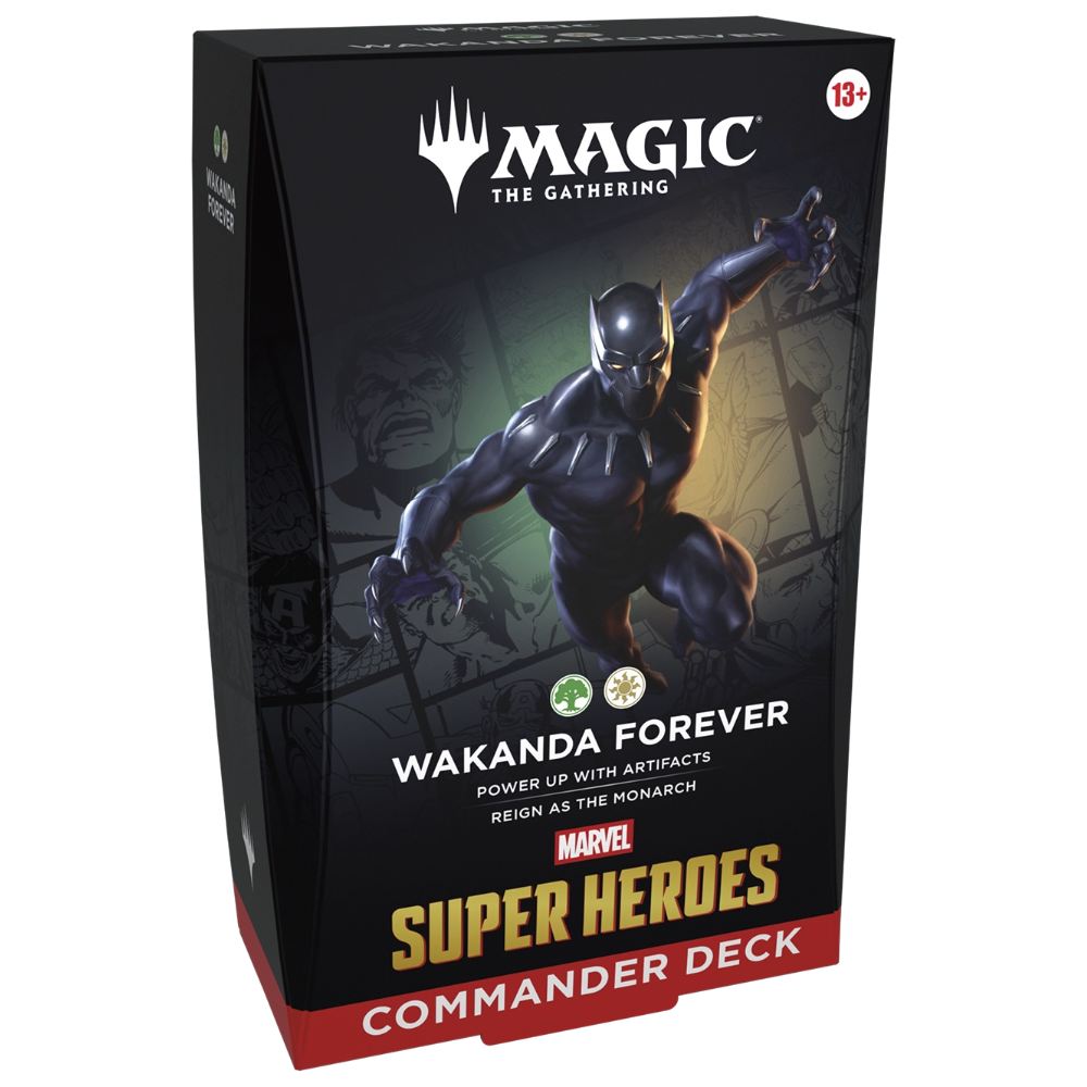 Magic: The Gathering - Marvel Super Heroes: Commander Deck – Wakanda Forever