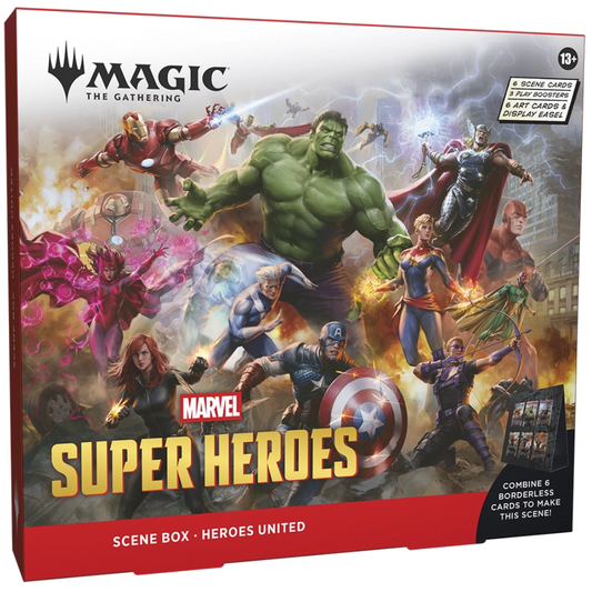 Magic: The Gathering - Marvel Super Heroes: Scene Box - Heroes United