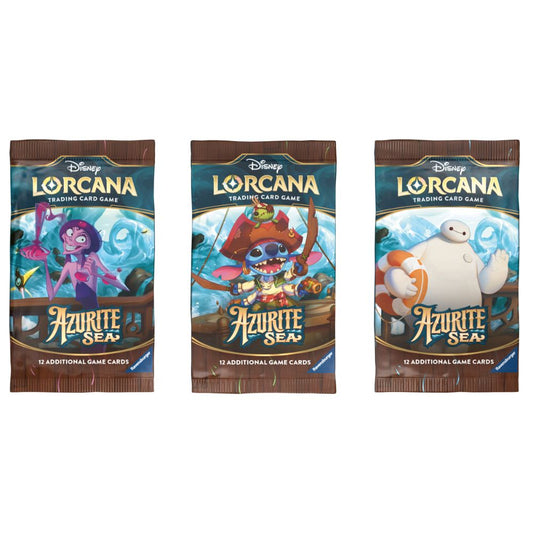 Disney Lorcana TCG - Azurite Sea Booster Pack