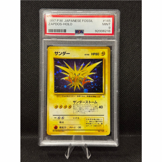 Zapdos No.145 - Mystery of the Fossils / PSA 9