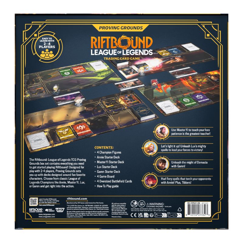 Riftbound: League Of Legends TCG - Proving Grounds