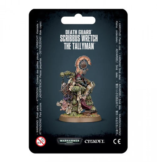 Death Guard: Scribbus Wretch, the Tallyman
