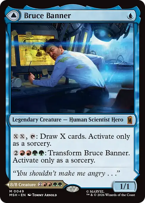 Bruce Banner // The Incredible Hulk - Marvel Super Heroes