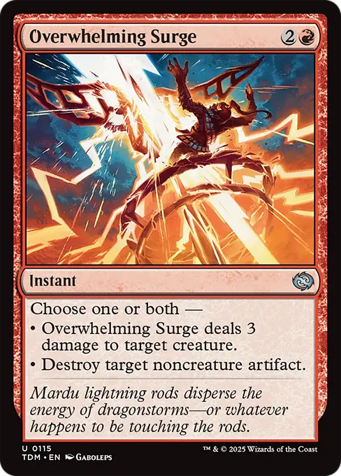 Overwhelming Surge - Tarkir: Dragonstorm