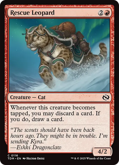 Rescue Leopard - Tarkir: Dragonstorm