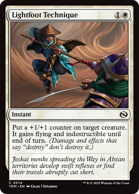 Lightfoot Technique - Tarkir: Dragonstorm