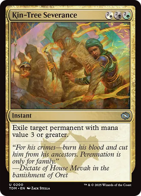 Kin-Tree Severance - Tarkir: Dragonstorm