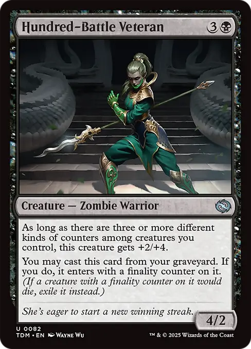 Hundred-Battle Veteran - Tarkir: Dragonstorm