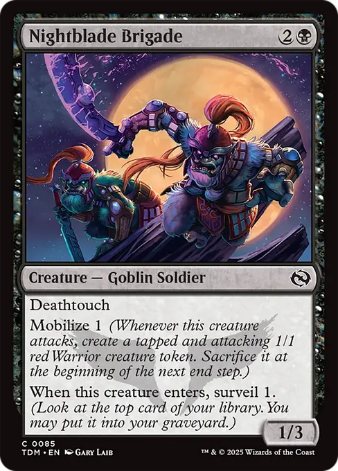 Nightblade Brigade - Tarkir: Dragonstorm