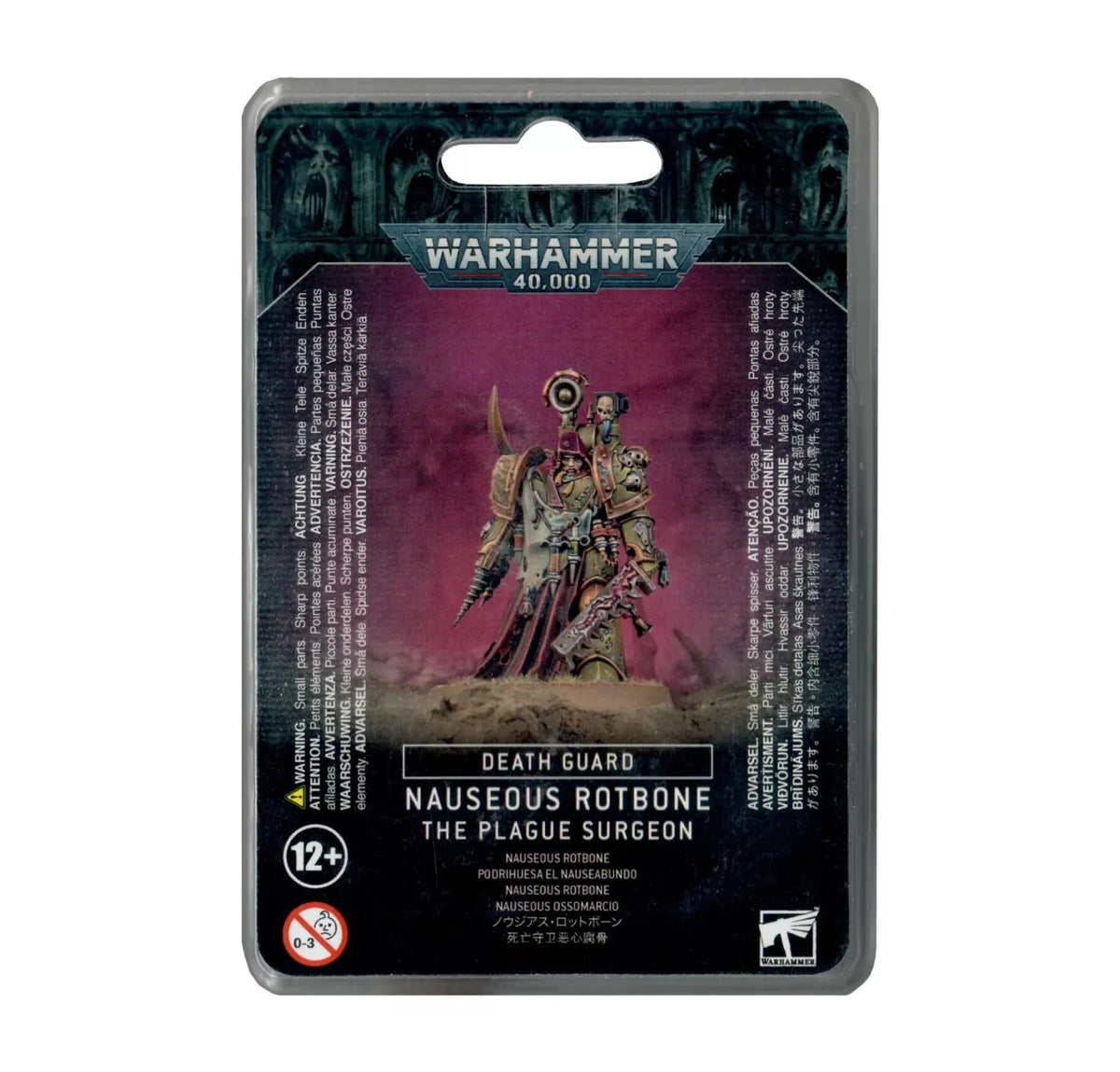 Death Guard: Nauseous Rotbone, the Plague Surgeon